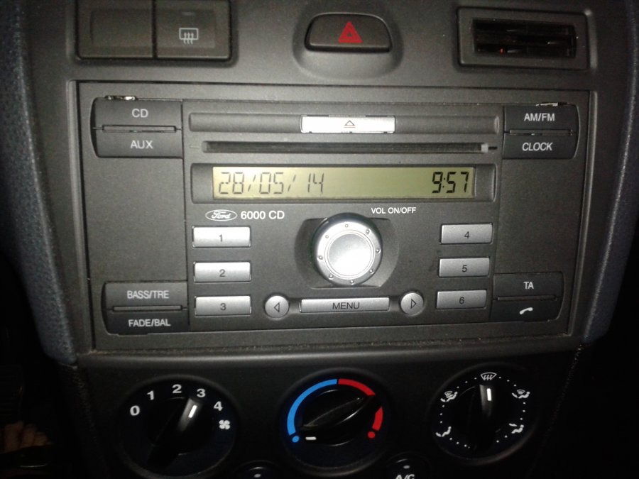 Ford Fiesta Set zum Radio Einbau 2005-2008 anthrazit – Autoradio Einbau  Tipps Infos Hilfe zur Autoradio Installation
