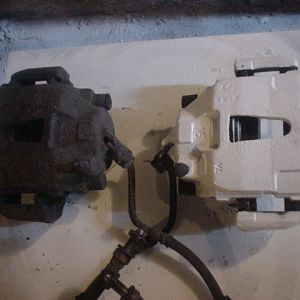 Bremssättel RS2000 vorher nachher Show