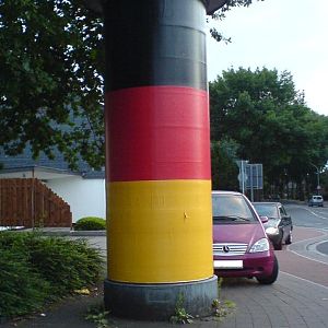 Deutschland Litfaßsäule