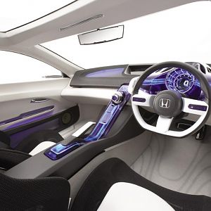 honda crz concept interior1