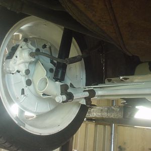 Hinterachse mit Stabi,RS2000 Bremsanlage
