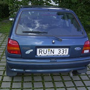 Etwas dreckig, aber man staune kein Rost zu sehen und das mit 14, tja Pflege ist alles.