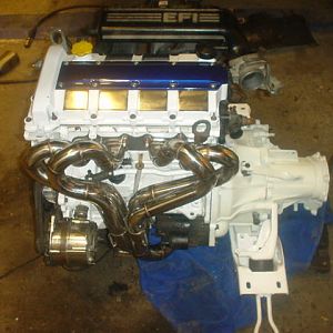 Motor einbaufertig