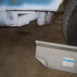 original Ford Reparaturblech