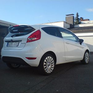 Mein Fiesta Mk7 Titanium am 20.03.2009