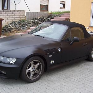 Z3 schwarz matt