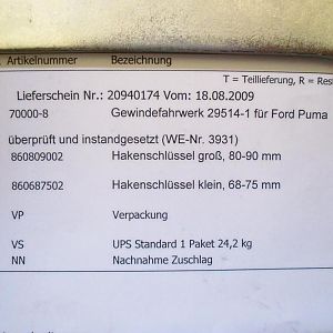 kompl Überholt !
Neue Kolbenstangen ,Dichtungen ,Öl