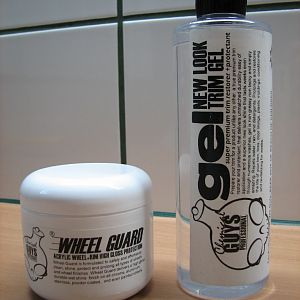 CHEMICALGUYS - Wheel Guard Wax & New Look Trim Gel