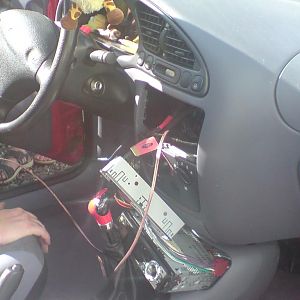 Mittendrin beim Radioumbau!!!