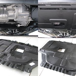 Motor Spritzschutz vom Diesel