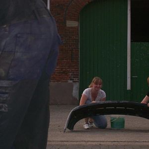 Mädels beim schleifen
