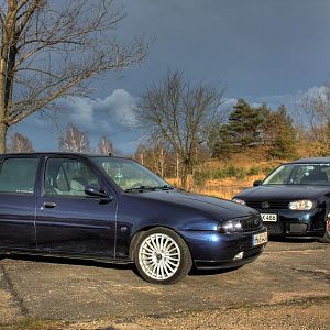 Mein kleiner und der R 32 von meinem Schatz
