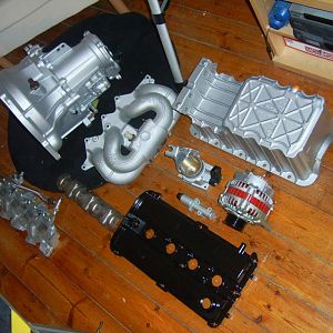 130PS Teile nach der Erfrischungskur