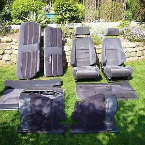 Recaro Escort MK5 Cabrio komplett