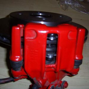Hienterachse von Trommel aus Scorpio Cosworth Scheibenbremse Umgebaut