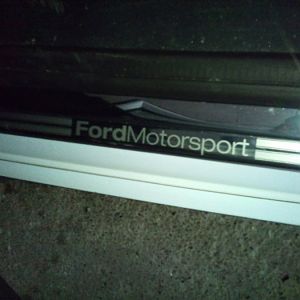 FordMotorSport Zierleisten aus Edelstahl