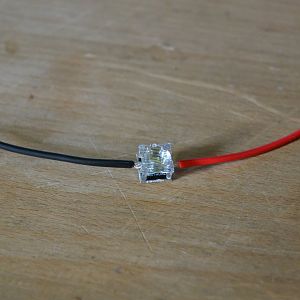 LED mit fertig verklebter Linse