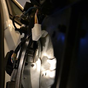 Verankerung der Kabelführung