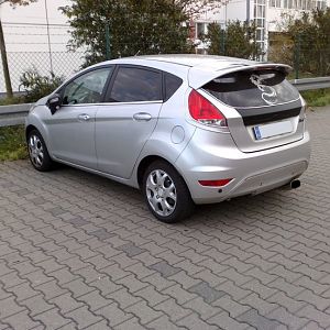 Heckblende Carbon Folie