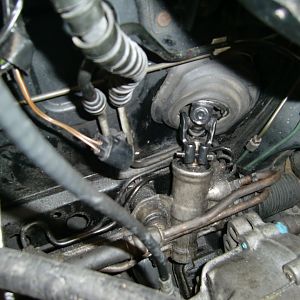 Staubschutzmanschette (Karosserie musste deutlich angepasst werden)