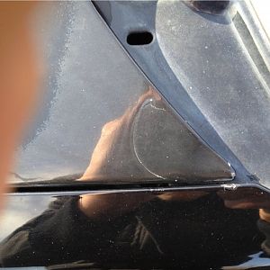 Transportschade/Rostbläschen Motorhaube/Kotflügel