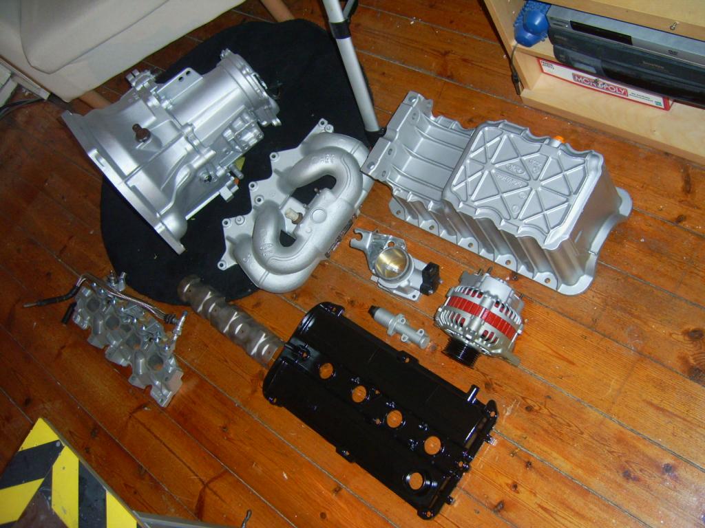 130PS Teile nach der Erfrischungskur