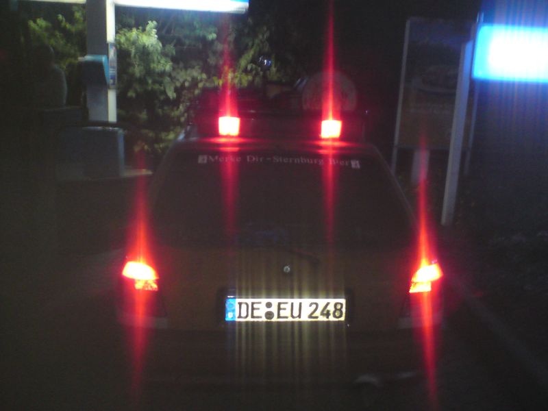 4 Bremsleuchten