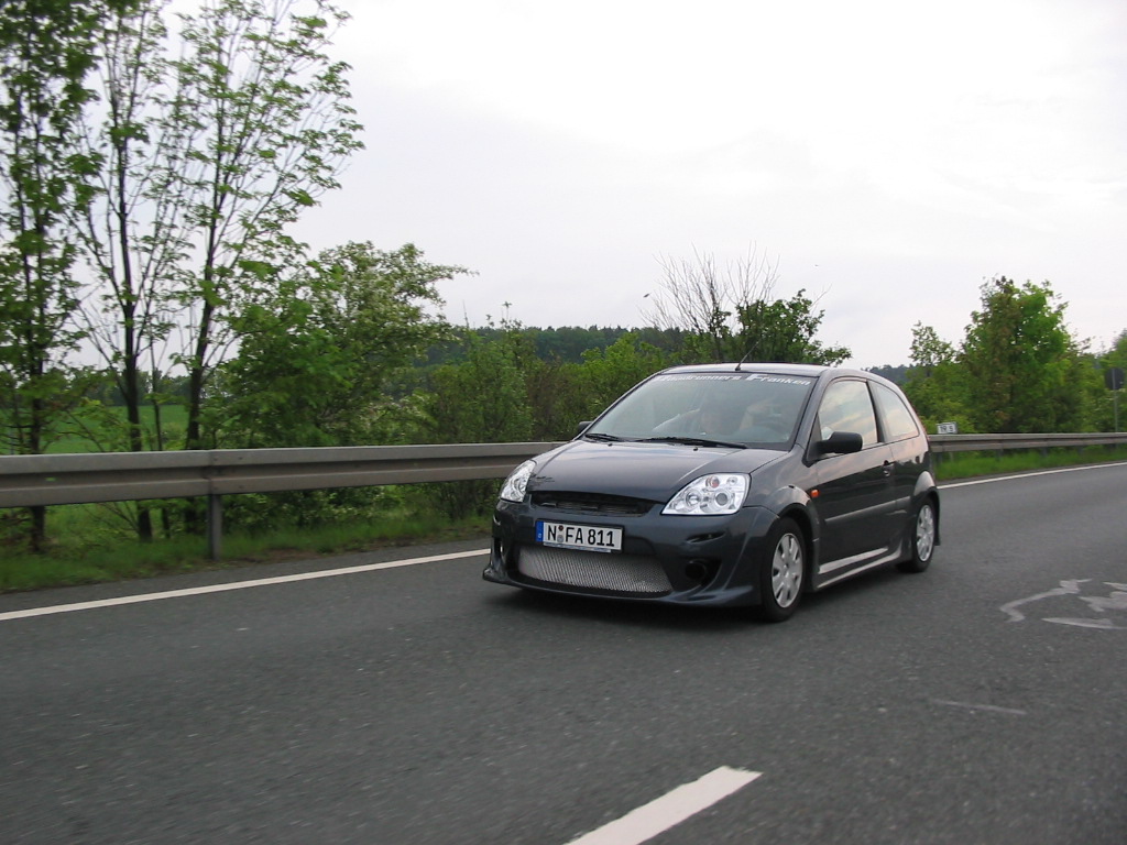 Auf dem Weg nach Gollhofen *der Grill machte auf der Autobahn ne Flocke*