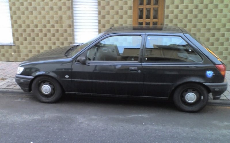 Auto mit Winterreifen
