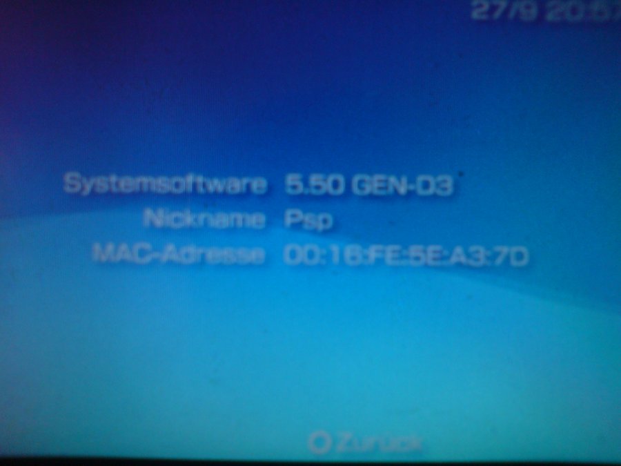 Bild der Firmenware