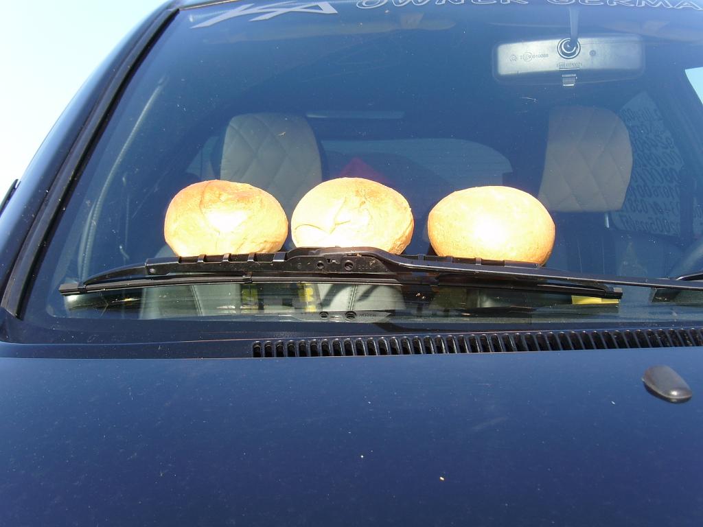Brötchen aufbacken mal anders ;-)