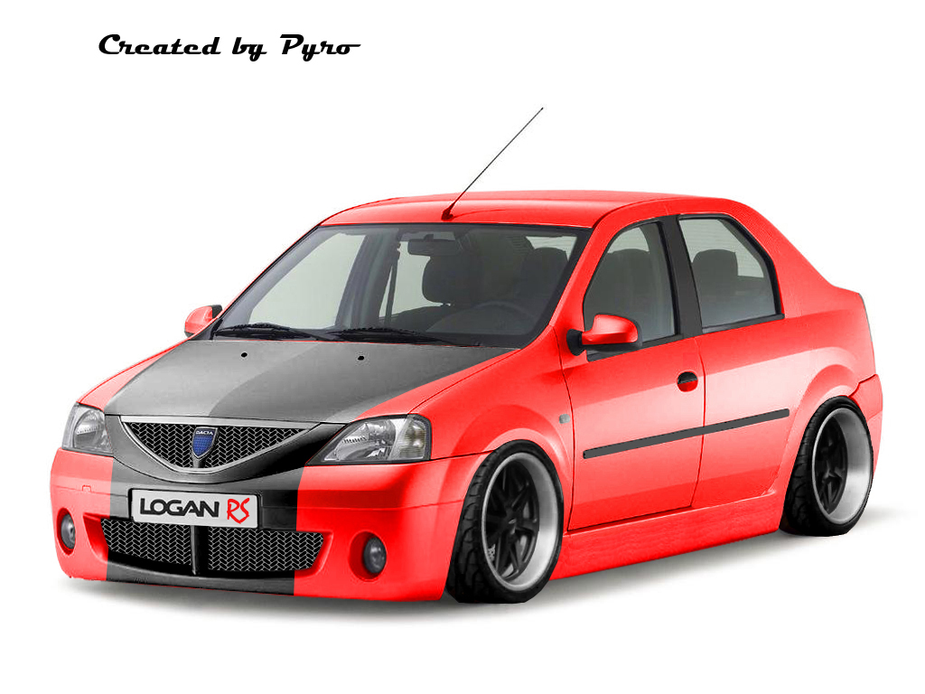 dacia logan Red