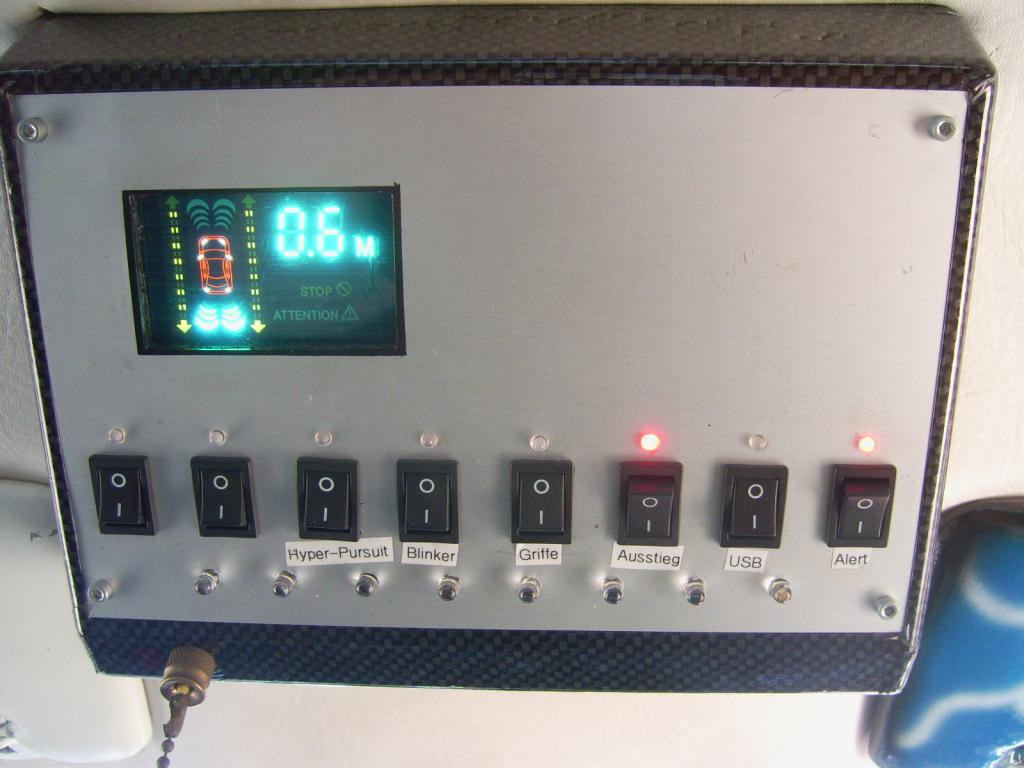 Einparkhilfe schöööööön bunt