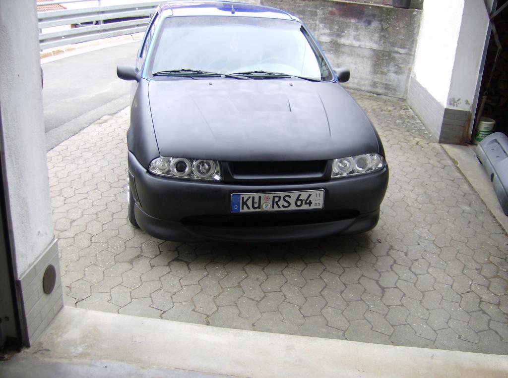Front fertig lackiert
