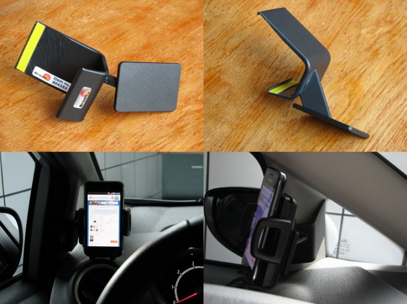 Handy/Navi Halterung von Brodit