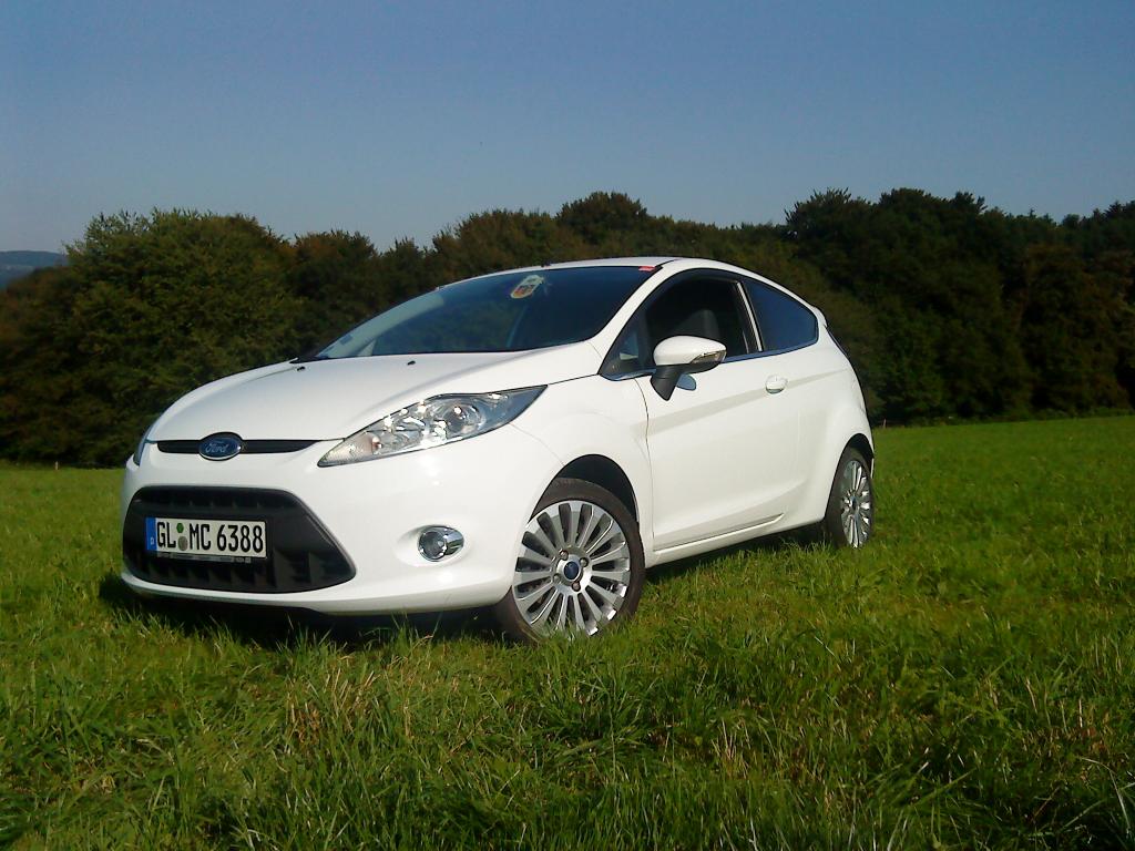 Mein Fiesta MK7 Titanium am 15.08.2009