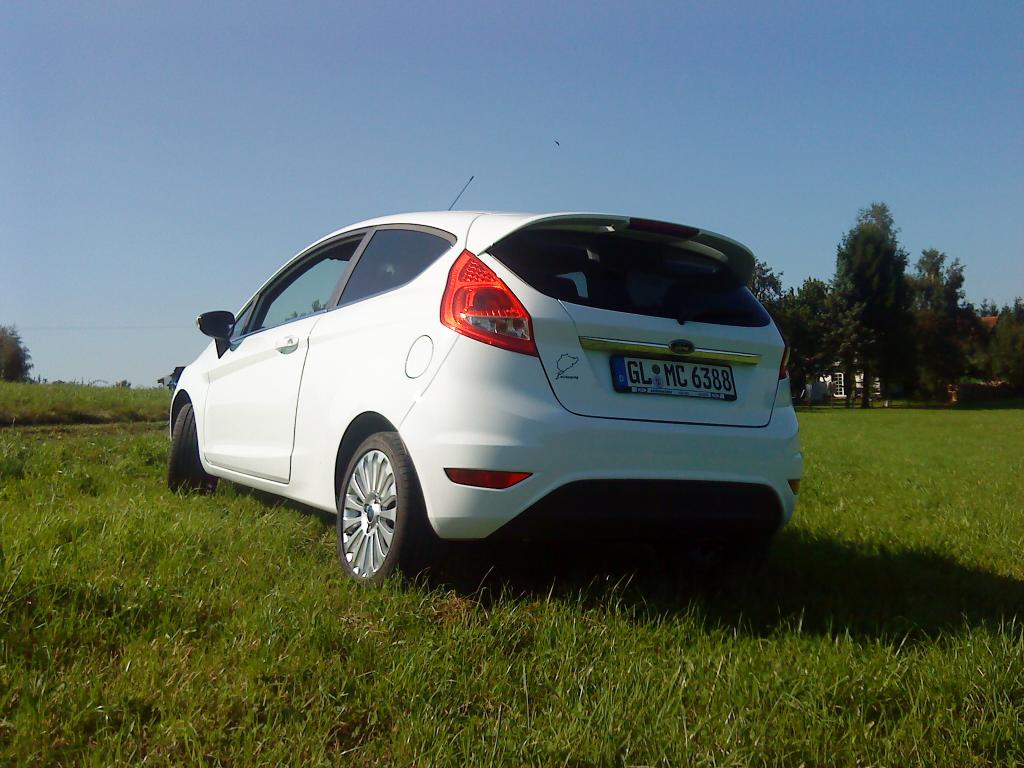 Mein Fiesta MK7 Titanium am 15.08.2009