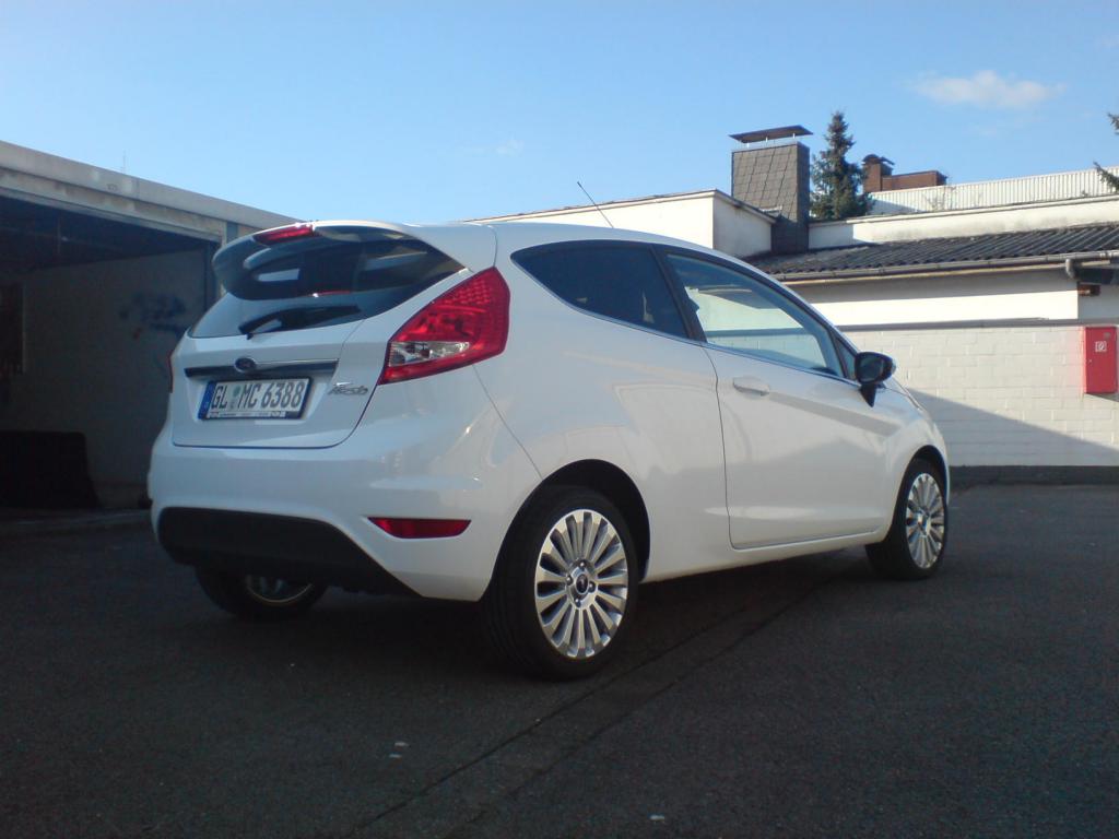 Mein Fiesta Mk7 Titanium am 20.03.2009