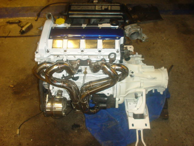 Motor einbaufertig