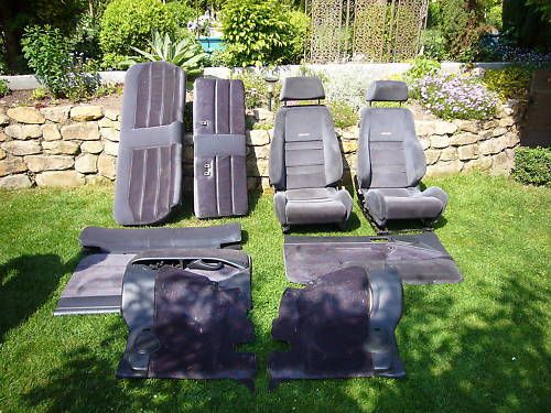 Recaro Escort MK5 Cabrio komplett