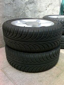 RS COSWorth1 Felgen mit Hankook Ventus K102 Profil 7 mm gleichmäßig abgefahren - DOT 1805