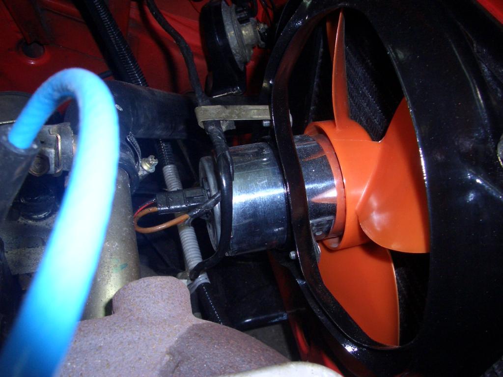 Selfmade Polierter Lüftermotor