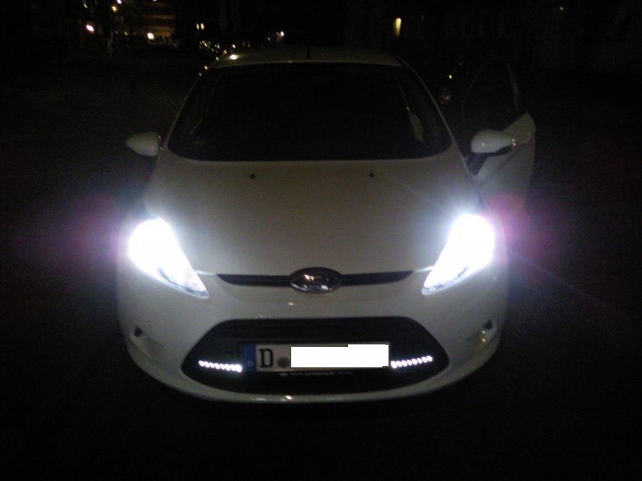 Tagfahrlicht gedimmt