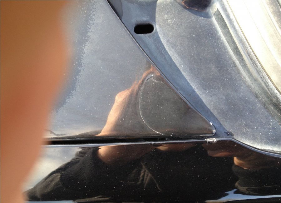 Transportschade/Rostbläschen Motorhaube/Kotflügel