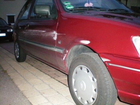 Unfall an Tag 2... (unverschuldet)
