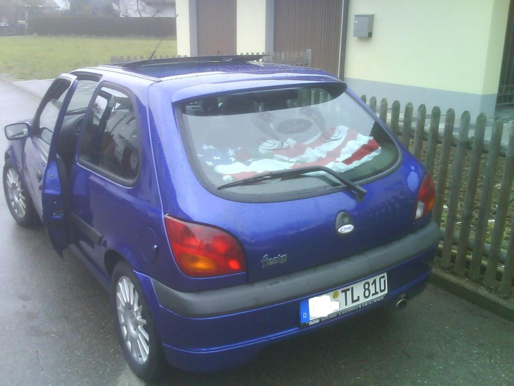 von hinten