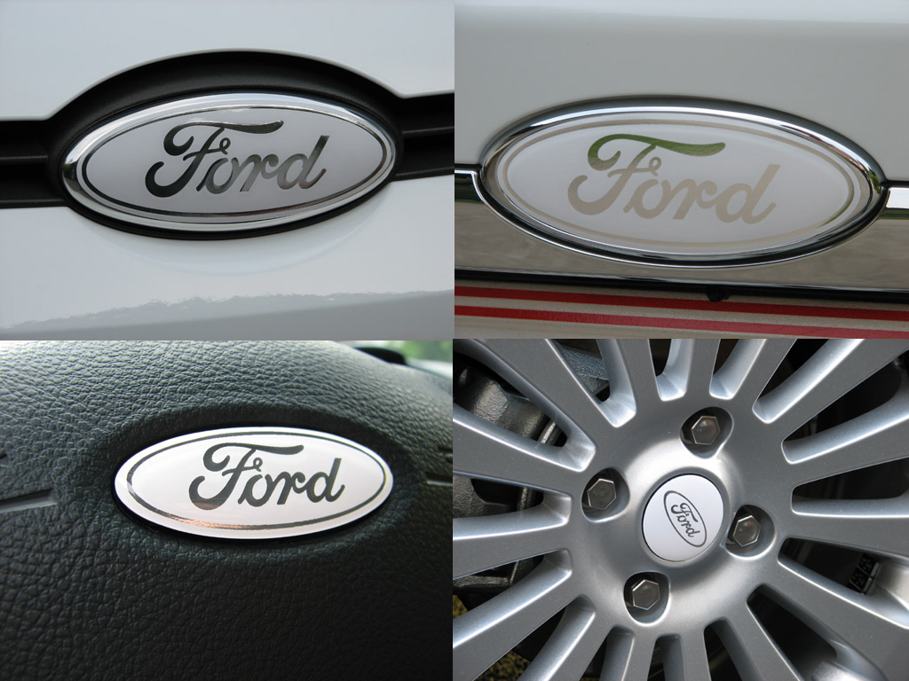 White Chrome GEL Overlays