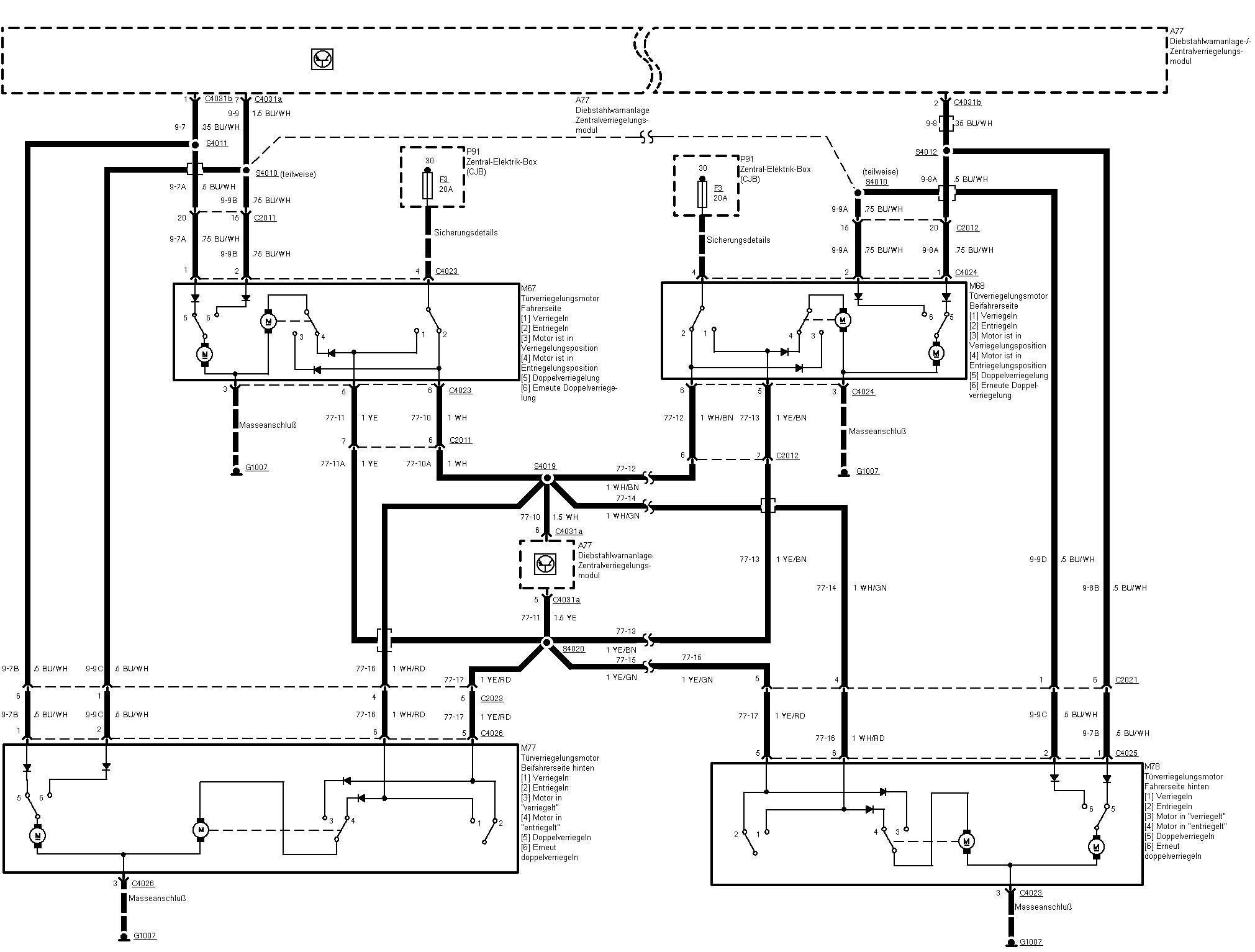 Schaltplan Ford Transit 2003